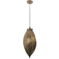 Golden Metal Hanging Light - 1605-HL-GD - Included Bulb