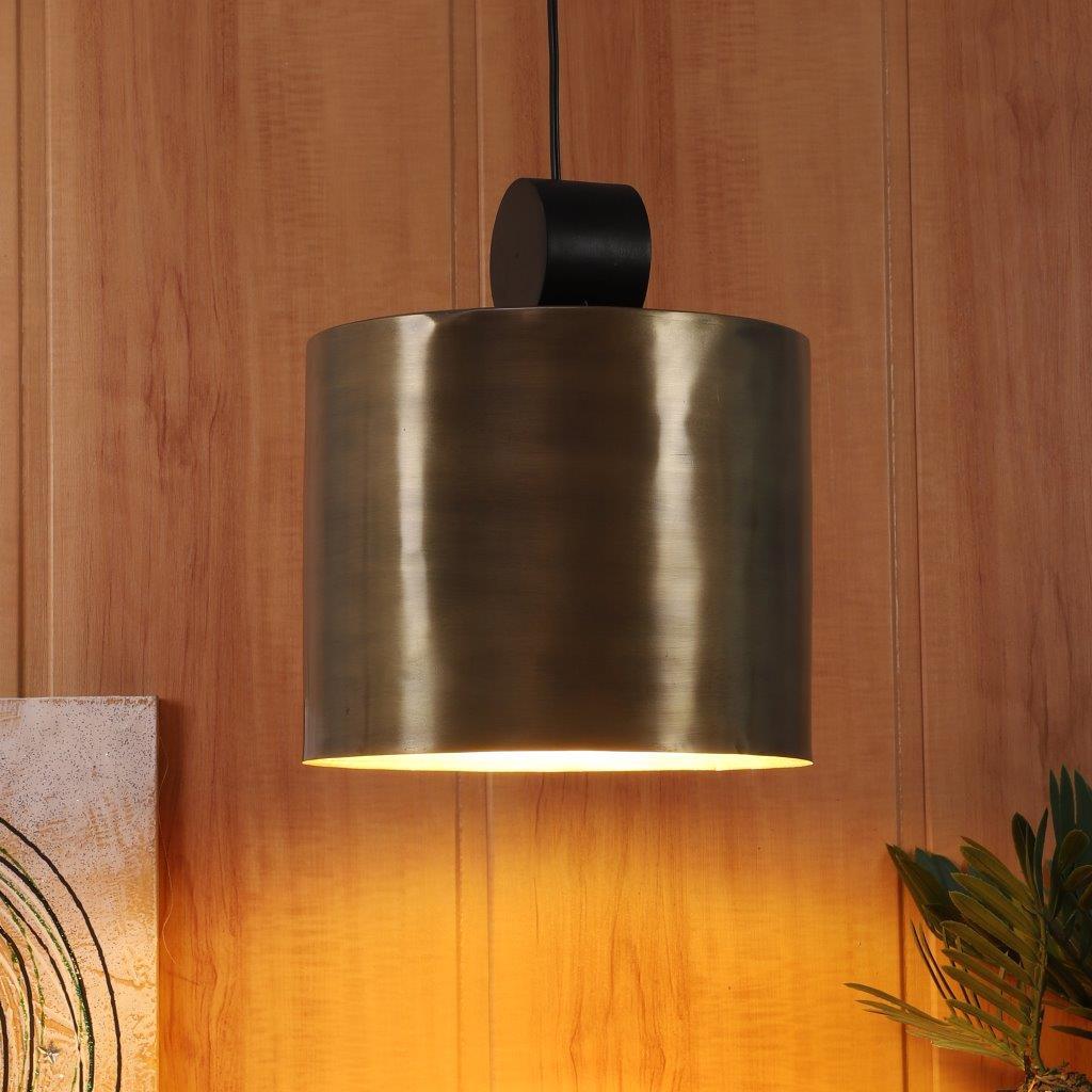 Black Metal Hanging Lights - 1006 - Included Bulb