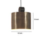 Black Metal Hanging Lights - 1006 - Included Bulb