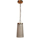 Dorada Gold Metal Hanging Light - 1008-1LP - Included Bulbs