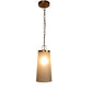 Dorada Gold Metal Hanging Light - 1008-1LP - Included Bulbs