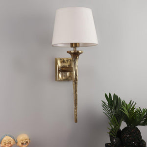 Golden Metal Wall Lights - 1010 - Included Bulb