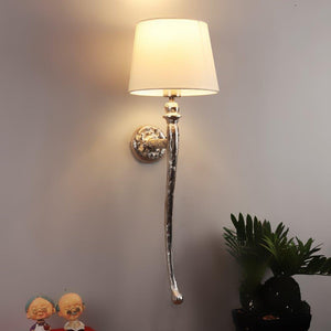 Silver Metal Wall Lights - 1011 - Included Bulb