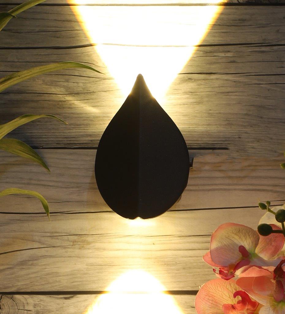 ELIANTE Grey Aluminium Outdoor Wall Light - 1019- 6W -Pepal