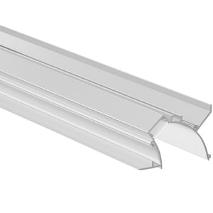 JS-JAS LP 011-05 Pop Half Round Corner Recessed Cove Alluminium Profile For Strips 102-JAS-R8657