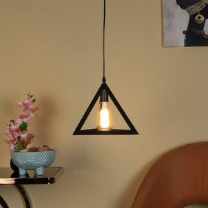 ELIANTE Black Iron Hanging Lights- 1020-1LP-HL - without bulb