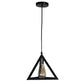 ELIANTE Black Iron Hanging Lights- 1020-1LP-HL - without bulb