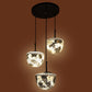 Eliante Hermosa Black Iron Hanging Light - E27 holder - without Bulb - 1020-3LP