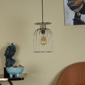 ELIANTE Gold Iron Hanging Lights- 1021-1LP-HL - without bulb