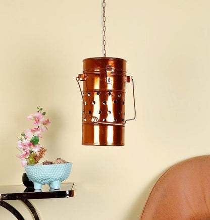 ELIANTE Rose Gold Iron Hanging Lights- 1023-1lp-RoseGd - without bulb