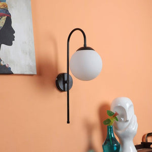 Eliante Etereo Black Iron Wall Light - E27 holder - without Bulb - 1025-1W