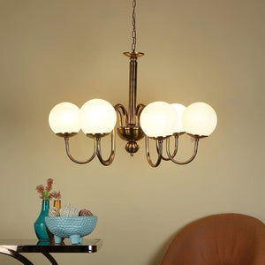 ELIANTE Gold Iron Chandeliers- 1026-6LP - without bulb