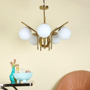 ELIANTE Gold Iron Chandeliers- 1027-5LP - without bulb