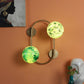 Eliante Dedalo Gold Iron Wall Light - E27 holder - without Bulb - 1028-2W