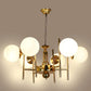 ELIANTE Gold Iron Chandeliers- 1029-6LP - without bulb