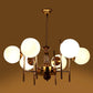 ELIANTE Gold Iron Chandeliers- 1029-6LP - without bulb