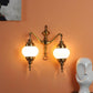 Eliante Alba Gold Aluminium Wall Light - E27 holder - without Bulb - 1030-2W
