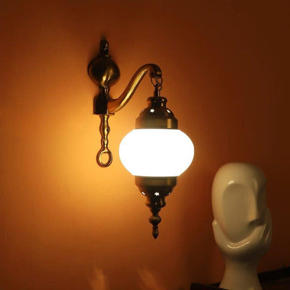 Eliante Bonheur Gold Aluminium Wall Light - E27 holder - without Bulb - 1032-1W