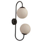 Eliante Insolite Black Iron Wall Light - E27 holder - without Bulb - 1038-2W