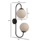 Eliante Insolite Black Iron Wall Light - E27 holder - without Bulb - 1038-2W
