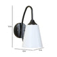 ELIANTE Black Iron Wall Light- 1039-1W - without bulb