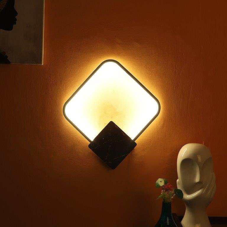 Eliante Rayos Brown Iron Wall Light - Inbuilt LED - 1042-1W-LED