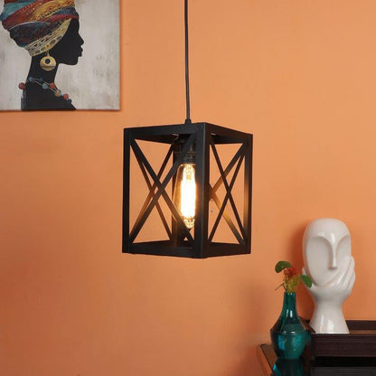 Eliante Jaula Black Iron Wall Light - E27 holder - without Bulb - 1043-1H