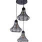 LuxoraX Black Iron Hanging Light  | E27 holder | Included Bulb | Eliante by Jainsons Lights