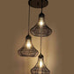 LuxoraX Black Iron Hanging Light  | E27 holder | Included Bulb | Eliante by Jainsons Lights