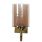 Xyzen Gold Iron Wall Light  | E27 holder | Included Bulb | Eliante by Jainsons Lights