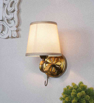 Voltorex Gold Iron Wall Light  | E27 holder | Included Bulb | Eliante by Jainsons Lights