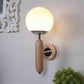 Lustrixis Wooden Wood Wall Light  | E27 holder | Included Bulb | Eliante by Jainsons Lights