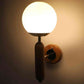 Lustrixis Wooden Wood Wall Light  | E27 holder | Included Bulb | Eliante by Jainsons Lights
