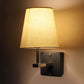 Illuvion Black Iron Wall Light  | E27 holder | Included Bulb | Eliante by Jainsons Lights