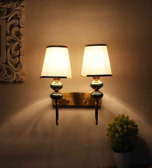 Orviora Gold Iron Wall Light  | E27 holder | Included Bulb | Eliante by Jainsons Lights