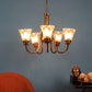 Eliante Anoranza Gold Iron chandlier - E27 holder - without Bulb - 1047-5LP