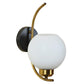 ELIANTE Black And Gold Iron Wall Light- 1048-1W - without bulb