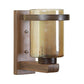 ELIANTE Brown Wood Wall Light- 1049-1W - without bulb