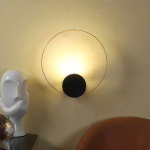 ELIANTE Black And Gold Iron Wall Light- 1051-1W - without bulb