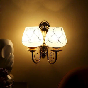 ELIANTE Antique Gold Aluminium Wall Light- 1056-1W - without bulb
