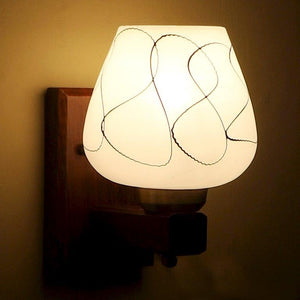 ELIANTE Brown Wood Wall Light- 1059-1W - without bulb