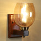 ELIANTE Brown Wood Wall Light- 1060-1W - without bulb