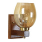 ELIANTE Brown Wood Wall Light- 1060-1W - without bulb