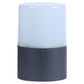ELIANTE Grey Aluminium Base Frost Acrylic Shade Gate Light - 1066 - Bulb Included