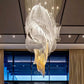 Aurevia Glass Chandelier – Contemporary Elegance with Radiant Glass Design