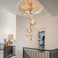 Maravine Crystal Chandelier – Cascading Wine Elegance for Modern Luxury Homes