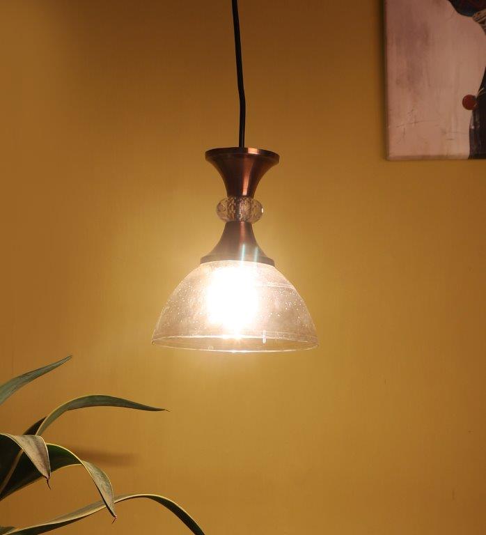 Eliante Hermoso Copper Iron Hanging Light 1107-1LP-6inch