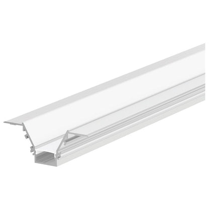 JS-JAS Jas Td9035 Deep recessed Alluminium Profile For Strips 111-JAS-R9035