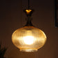 Eliante by Jainsons Lights | Gold Iron Glass Hanging Light | 1112-HL-GOLD