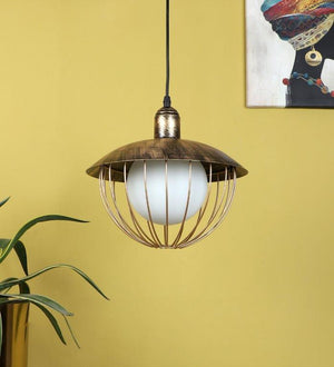 Eliante Etotlee Antique Gold Iron Hanging Light 1120-1LP